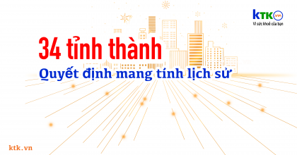 34 tỉnh thành - Quyết định mang tính lịch sử.